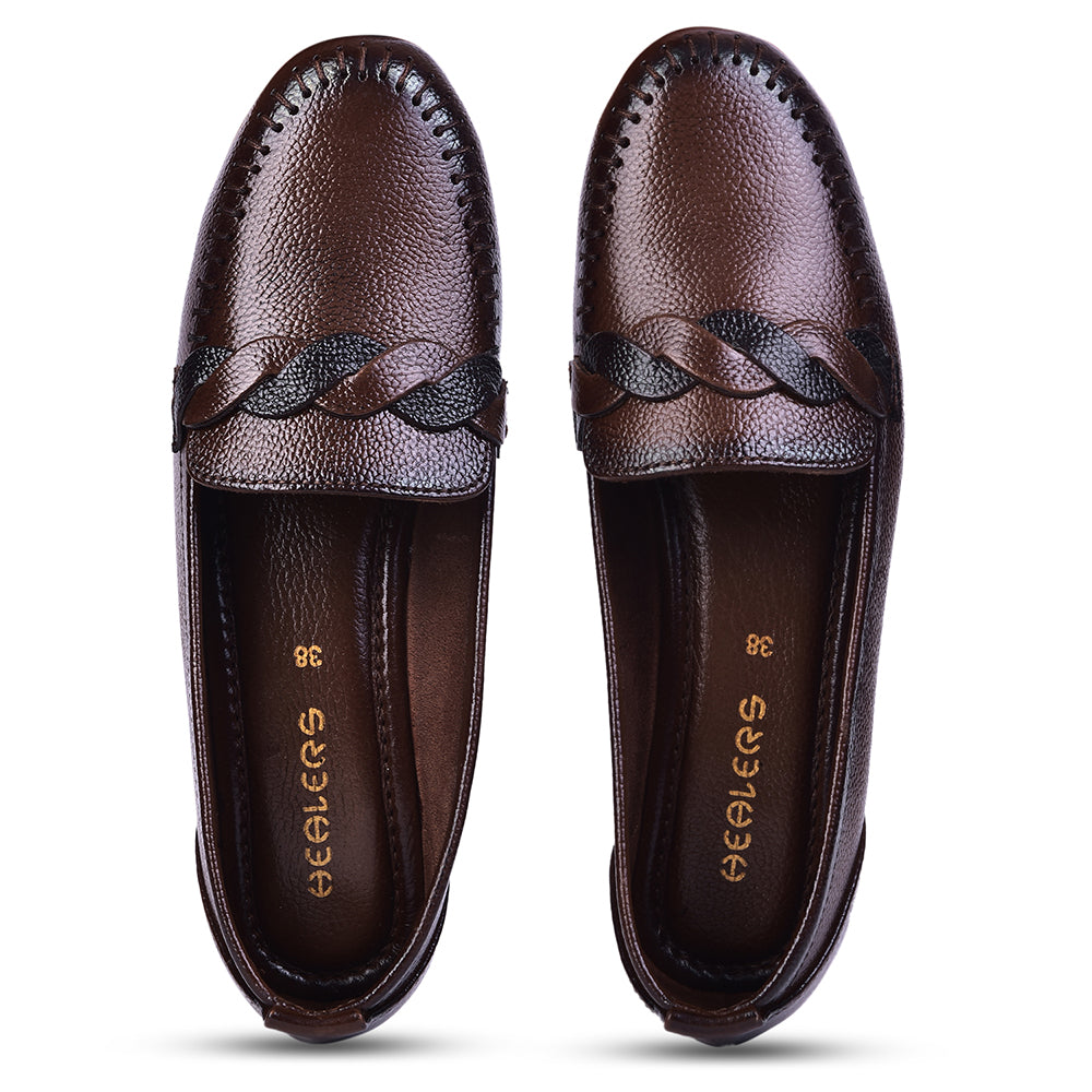 Healers Formal Tan Ballerina For Women T84-3 By Liberty