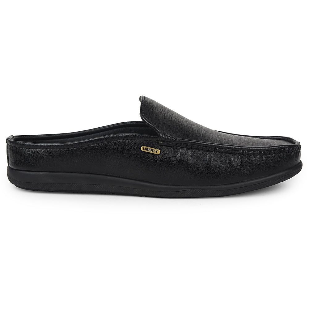 Fortune Black Casual Loafers For Mens VSL-6 