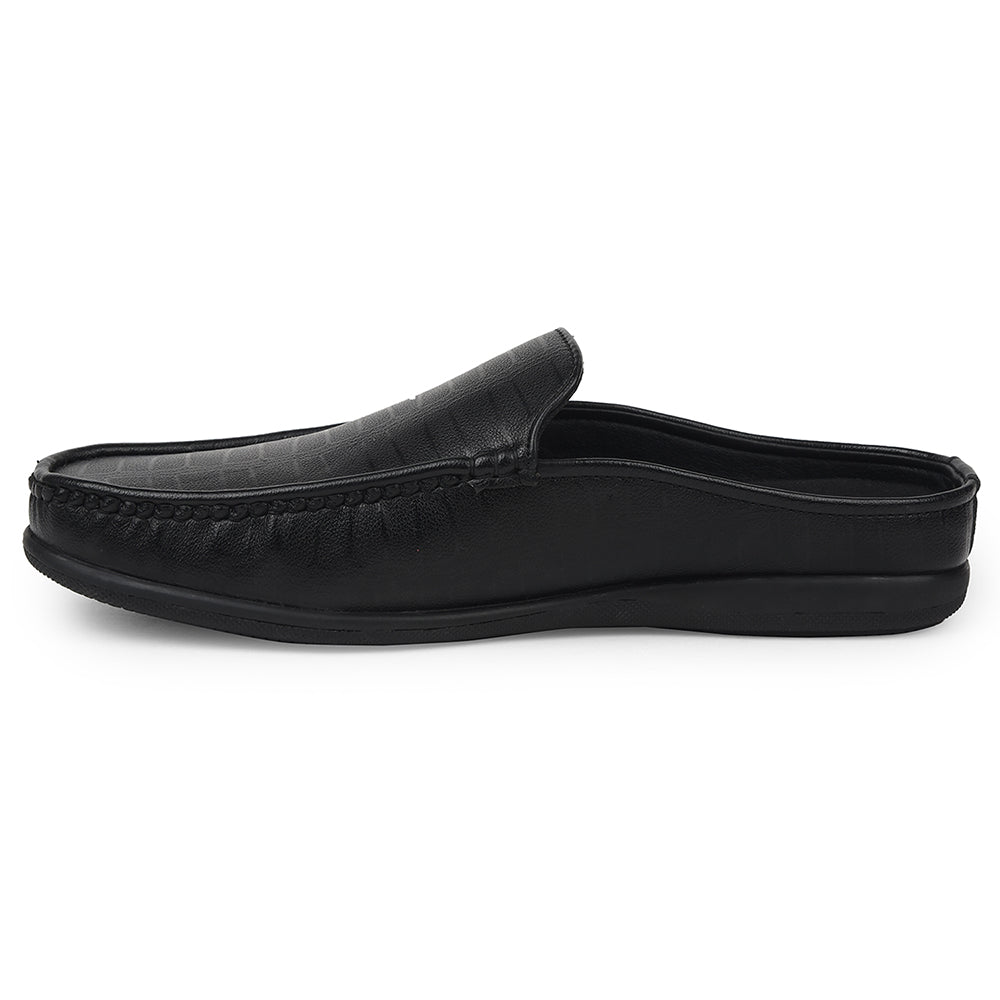 Fortune Black Casual Loafers For Mens VSL-6 