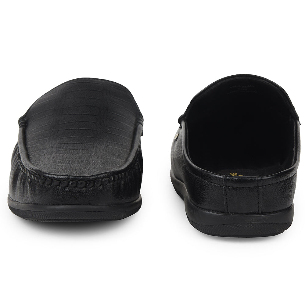 Fortune Black Casual Loafers For Mens VSL-6 