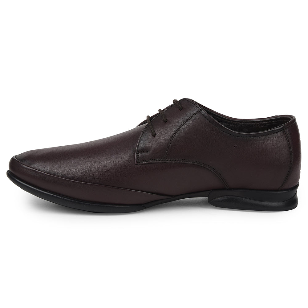 Healers Brown Formal Lacing Derby Shoes For Mens J757-02 