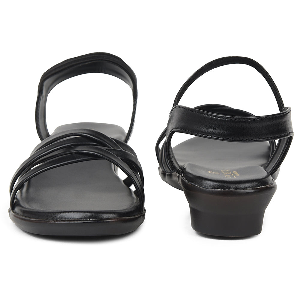 Senorita Black Casual Sandal For Women JFL-39 