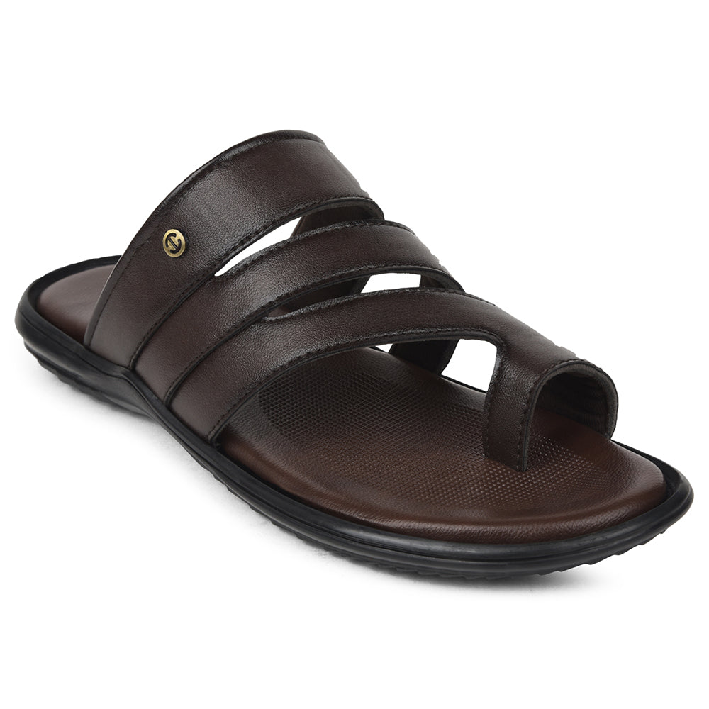 Healers Brown Casual Slipper For Mens AOL-12 