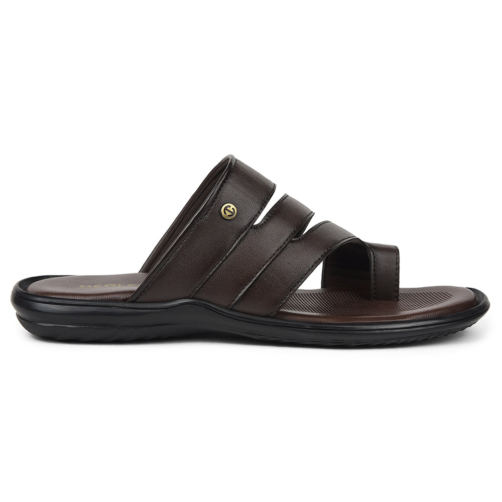 Healers Brown Casual Slipper For Mens AOL-12 