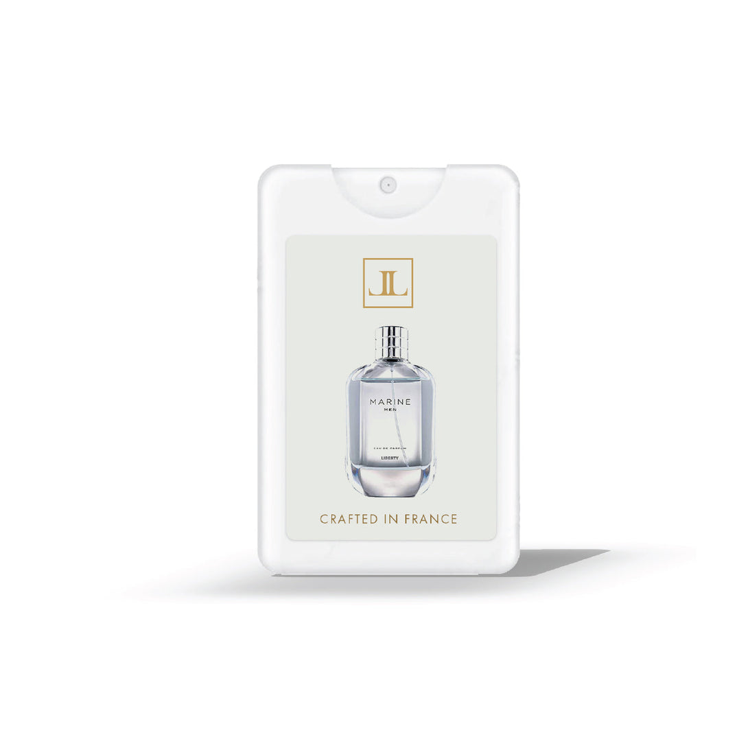 Liberty Premium Luxury Pocket Perfume Testers Gift Set - Pack of 6, Long Lasting Fragrance, EDP - 3 Men & 3 Women Scent - Oud, Marine, Eden, Dusk, Passion & Bliss, Gift Box