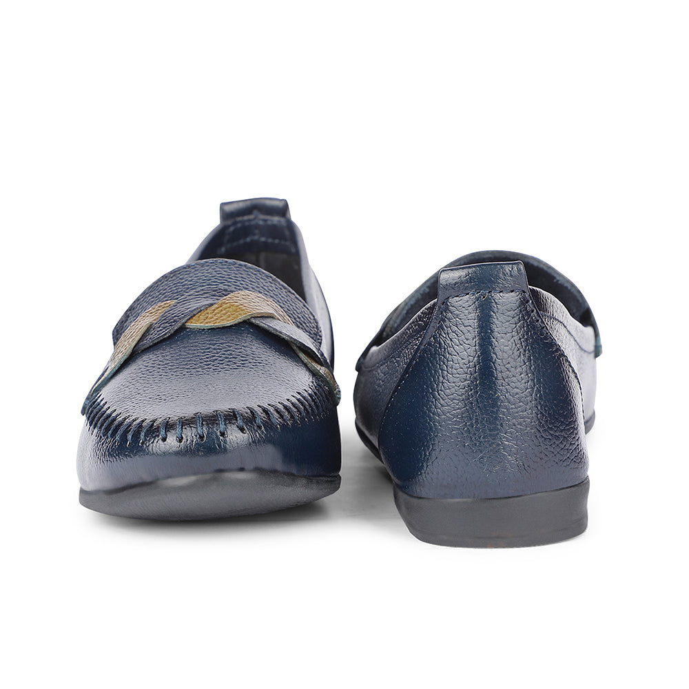 Healers Formal Navy Blue Ballerina For Women T84-3 By Liberty