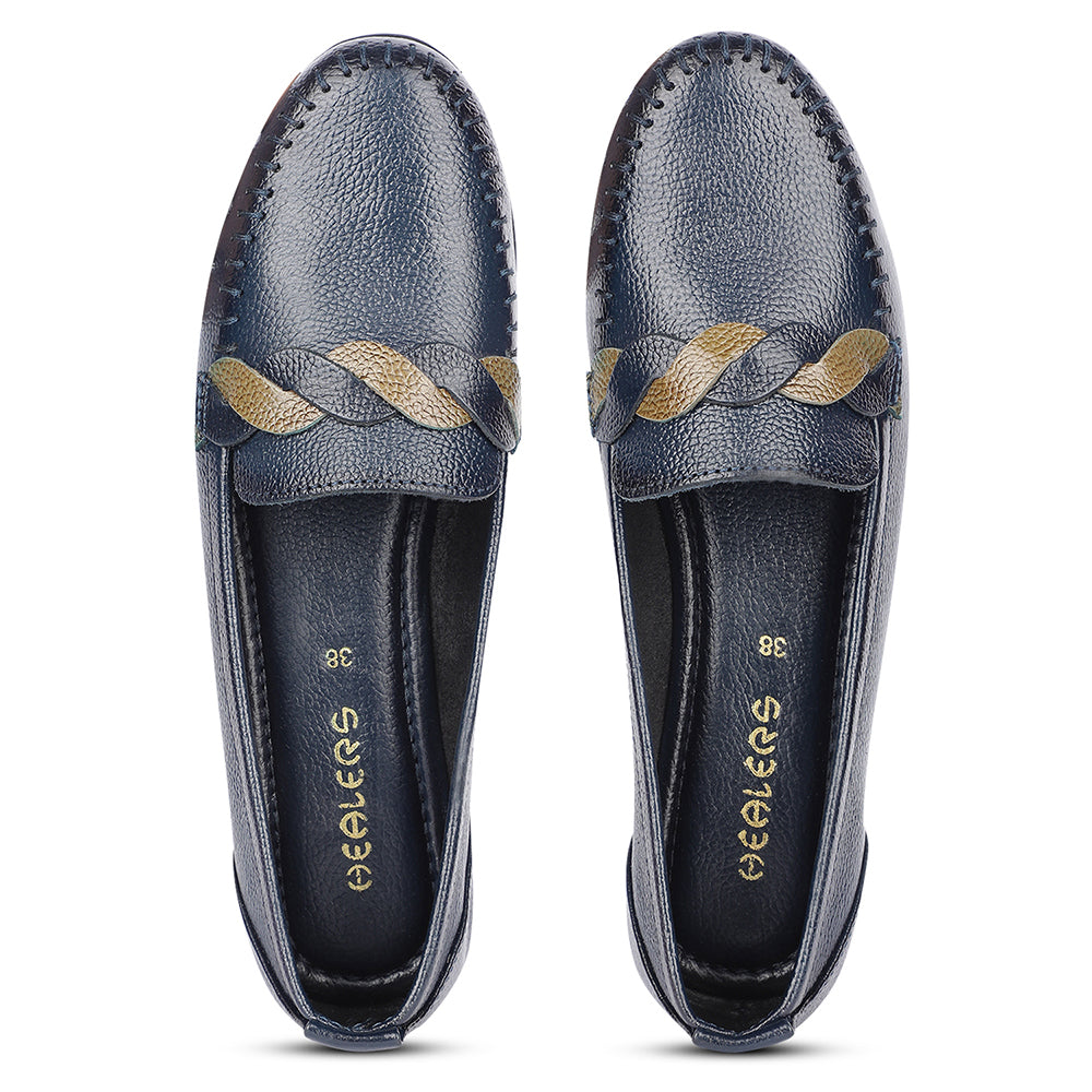 Healers Formal Navy Blue Ballerina For Women T84-3 By Liberty
