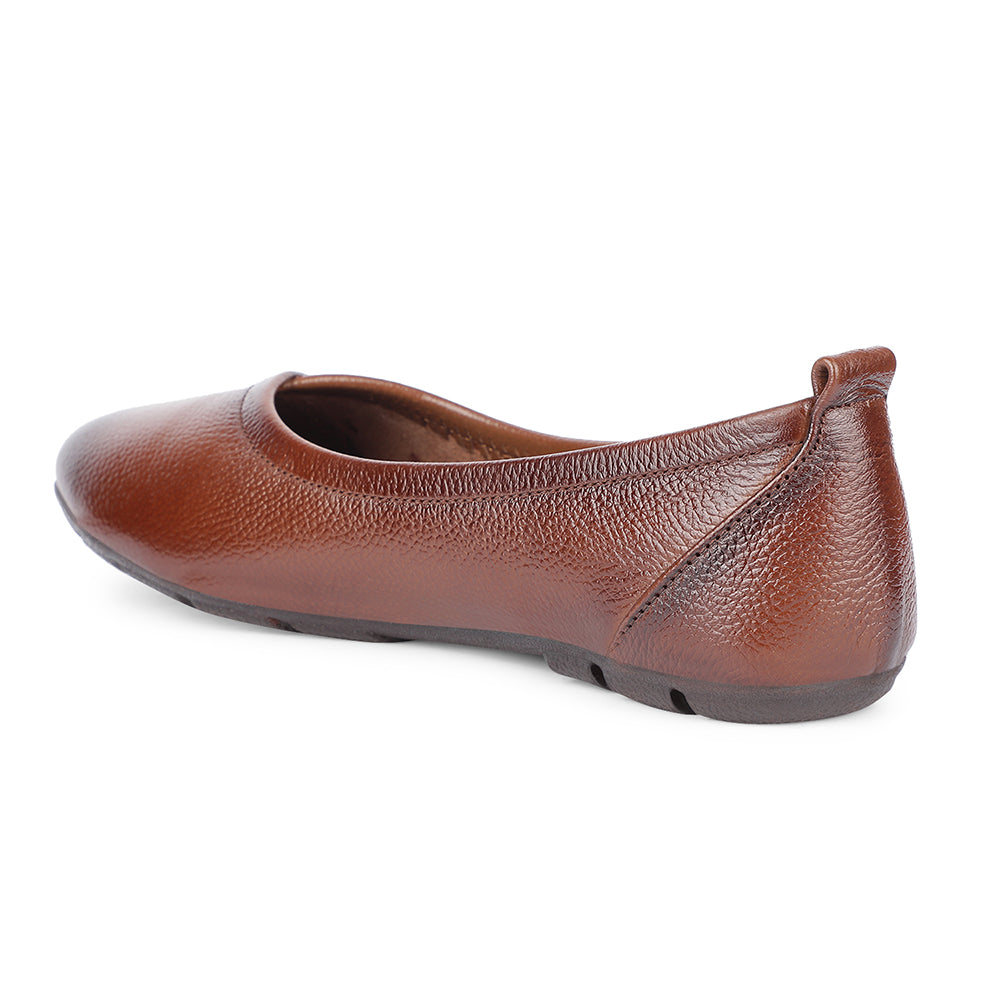 Healers Formal Brown Ballerina For Women T84-4 By Liberty
