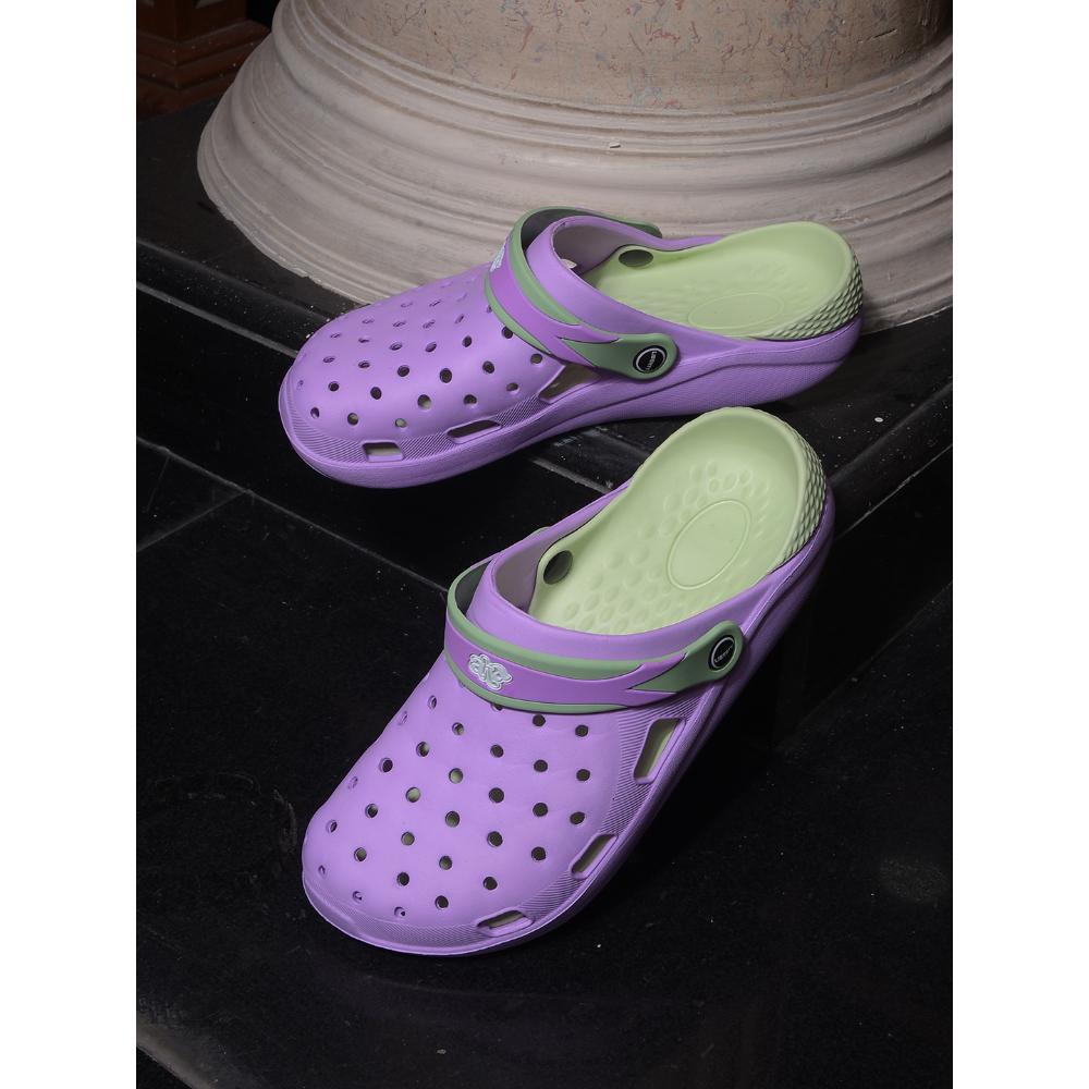 AHA By Liberty XT-81-1 Casual Clogs For Women(Purple)
