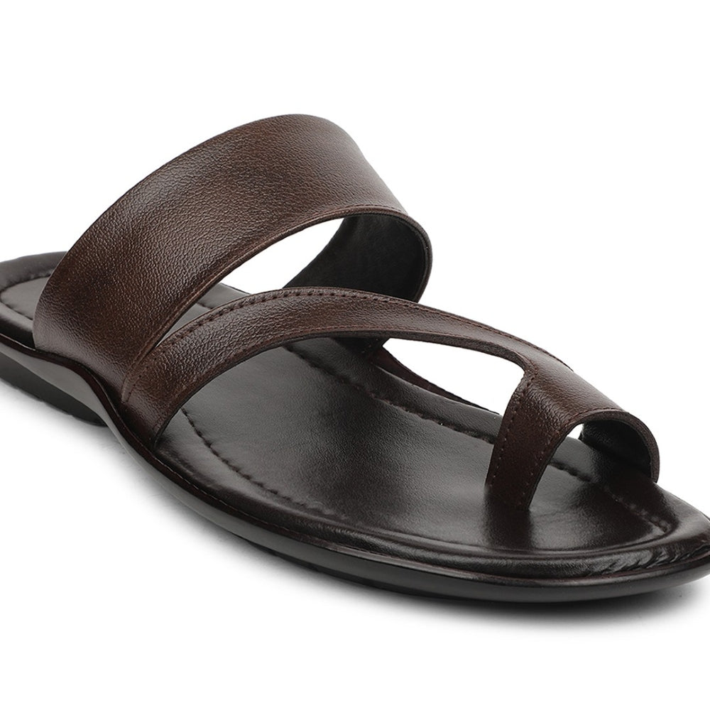 Coolers Brown Casual Slipper For Men COOL99-701 