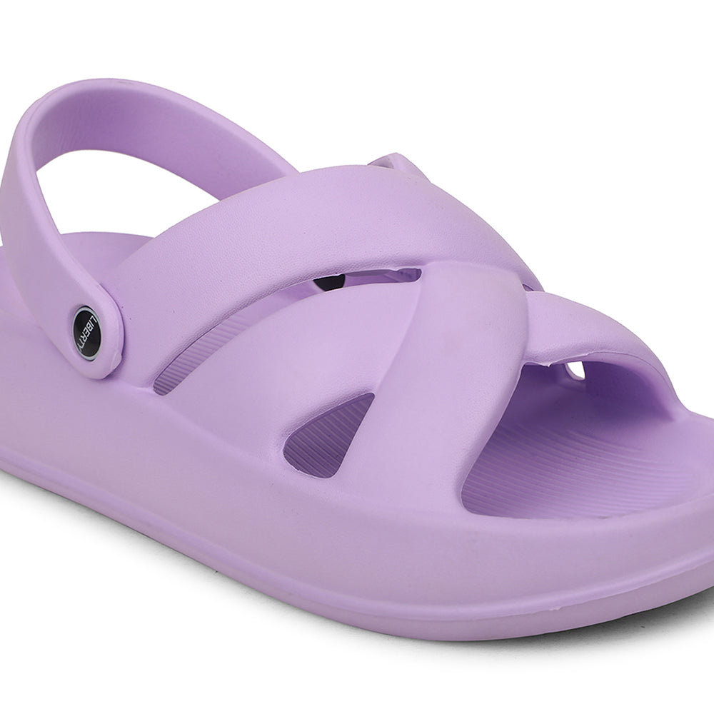 A-HA Purple Casual Slingback Clogs For Women FDL-1 