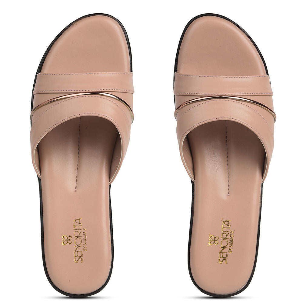 Senorita Peach Casual Sandal For Women LNF-3 