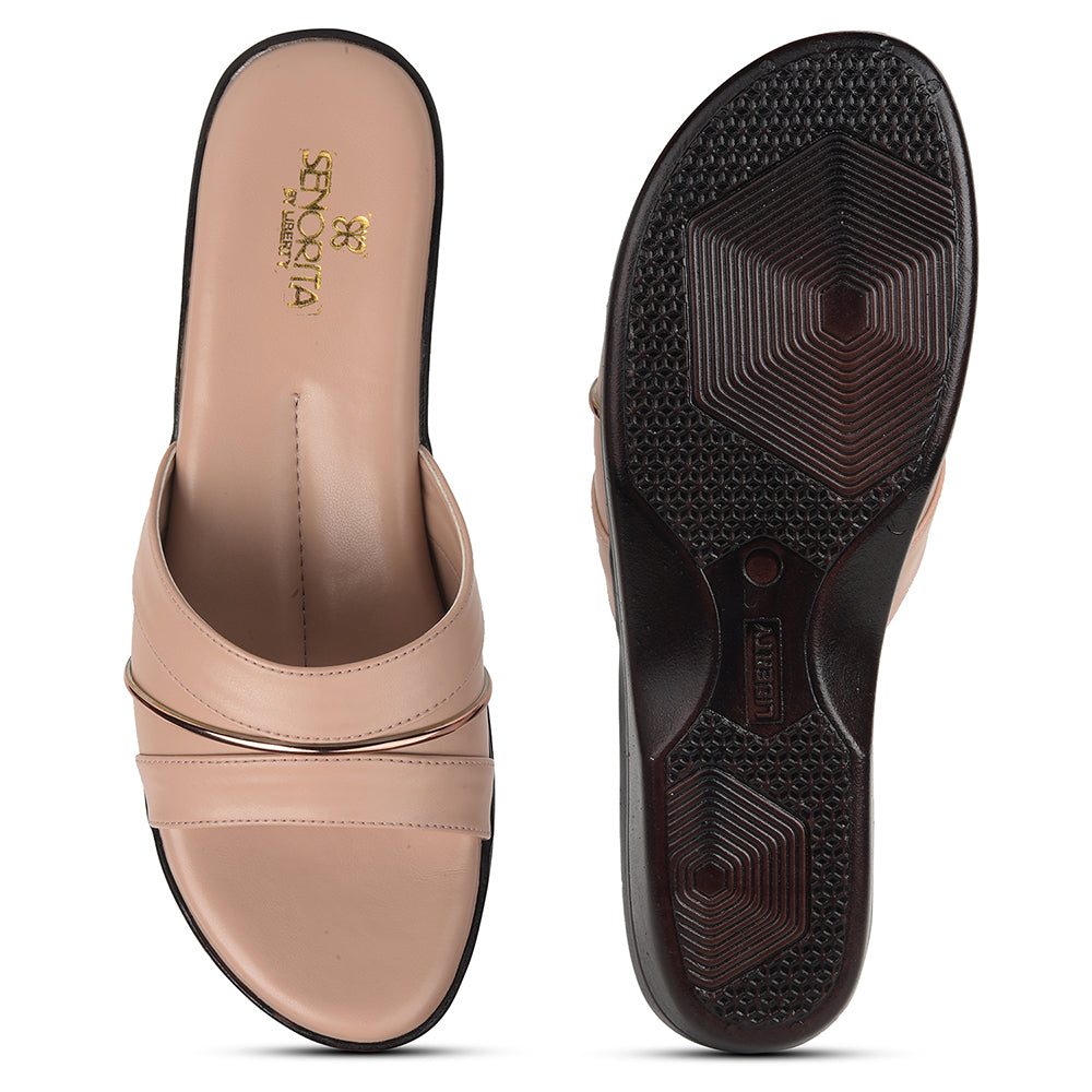 Senorita Peach Casual Sandal For Women LNF-3 