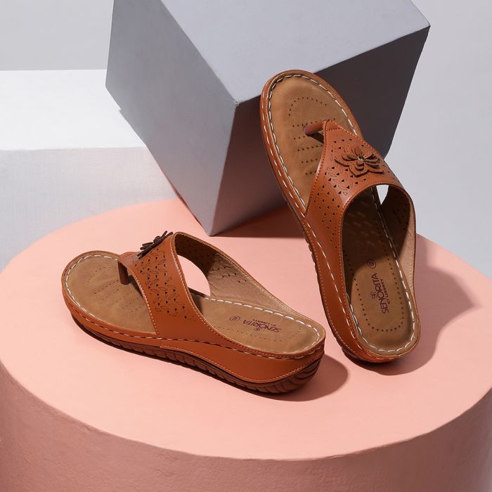 Coolers Formal (Brown) Slippers For Mens 7153-37 By Liberty-hautamhiepplus.vn