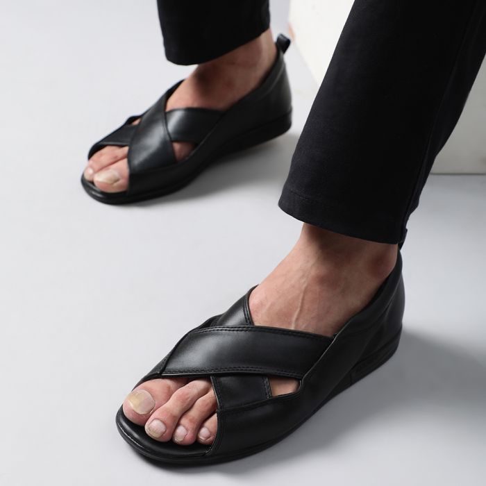 Coolers Casual (Black) Sandals For Mens SEMSON-N By Liberty-hkpdtq2012.edu.vn