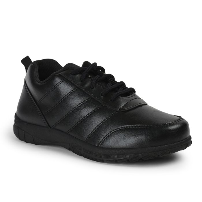 Sneaker Black Sparx Shoes, Size: 7