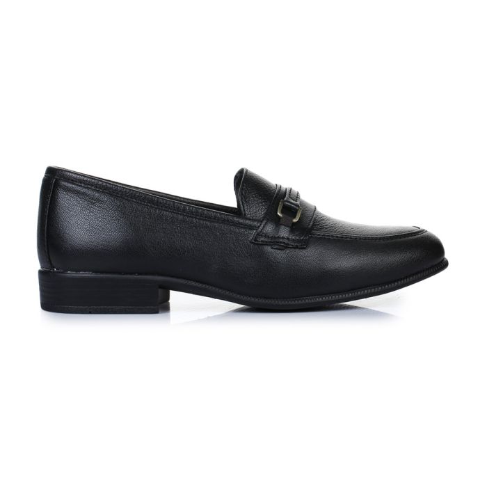 Buy Fortune Men's (Black) Classic Loafer Shoes JPM-1 By Liberty