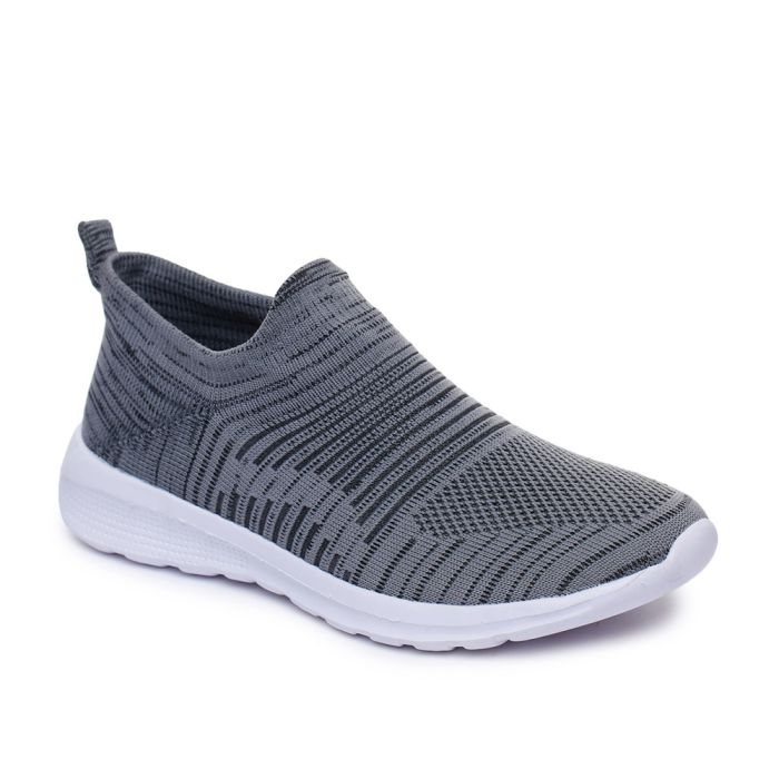 Buy Force 10 Men's Slip-on Sports Jogging Shoes (Grey) OSLO-2E By Liberty