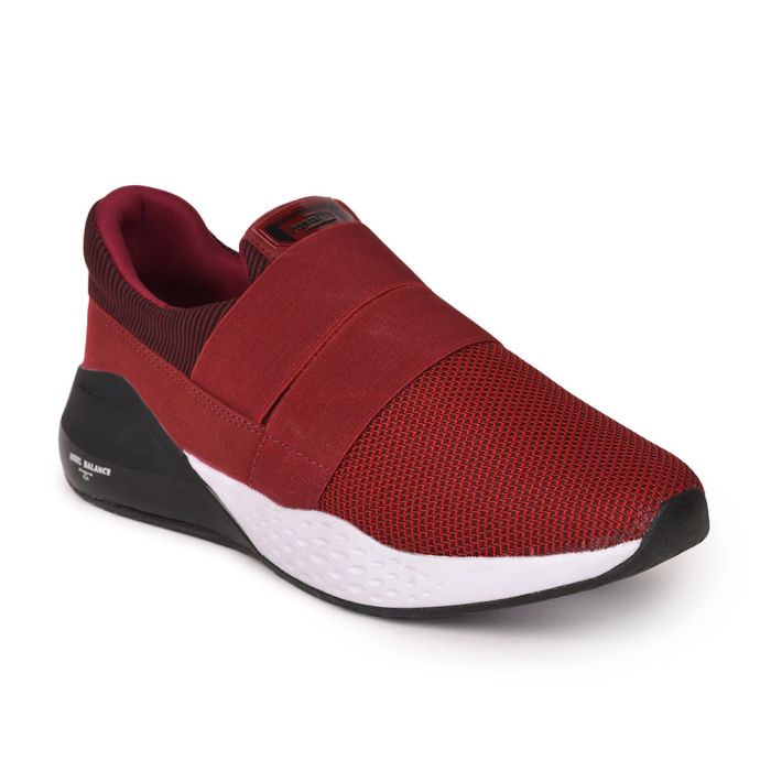 Buy Force 10 Men's Slip-on Sports Jogging Shoes (Maroon) TARGET By Liberty