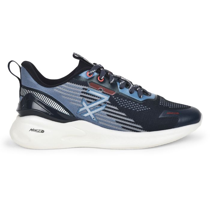 LEAP7X By Liberty Mens THUNDER-1 N.Blue Sports Lacing Shoes