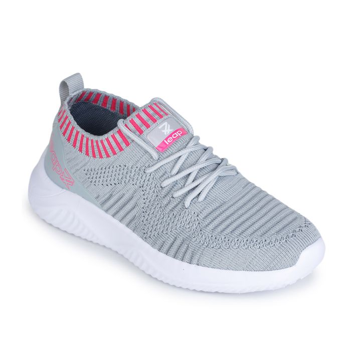 Buy LEAP7X Slip-on Athleisure Shoes For Women (Grey) By Liberty