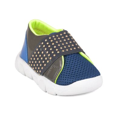 Lucy & Luke (Blue) Casual Lacing Shoes For Kids FLYNN-25 By Liberty Lucy & Luke