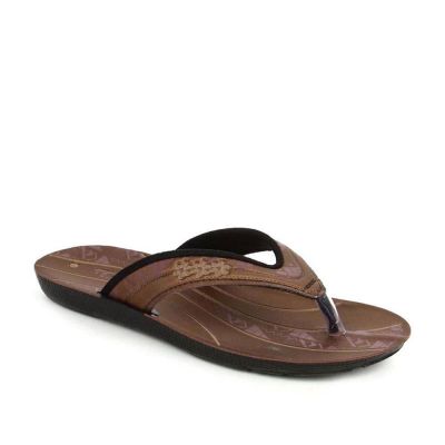 AHA Thong Slippers for Women (Brown) BERLIN By Liberty