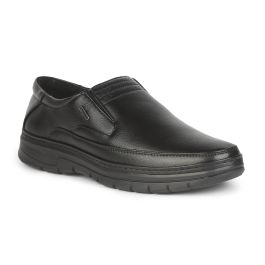 Buy Fortune Formal Nonlacing Shoes For Men (Black) ER-34 By Liberty