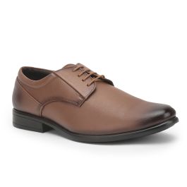 Fortune Formal Lacing Shoes For Mens (Tan) VCL-3 By Liberty