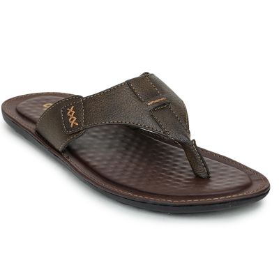 Coolers Casual Thong For Mens (Brown) AVN-44 by Liberty Coolers