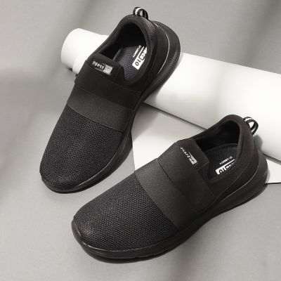 Force 10 Men's Slip-on Sports Jogging Shoes (Black) MILLER-5 By Liberty Force 10