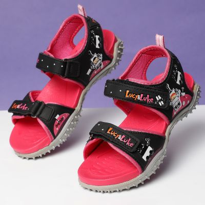 Lucy & Luke (Pink) Casual Sandal For Kids By Liberty Lucy & Luke