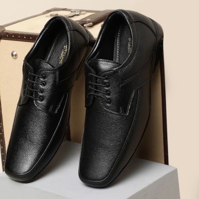 Fortune (Black) Classic Oxford Shoes For Mens HOL-12 By Liberty Fortune