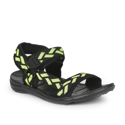 Gliders Casual Sandal For Mens (P.Green) FIGHTER-17 by Liberty Gliders