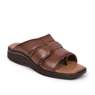 Coolers By Liberty Tan Formal Office Sandals For Mens (2050-614) Coolers