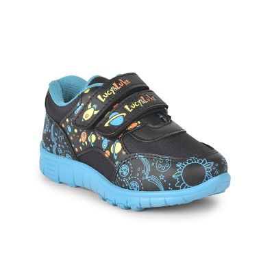 Lucy & Luke Casual Non Lacing For Kids (Black) 2123-11 by Liberty Lucy & Luke