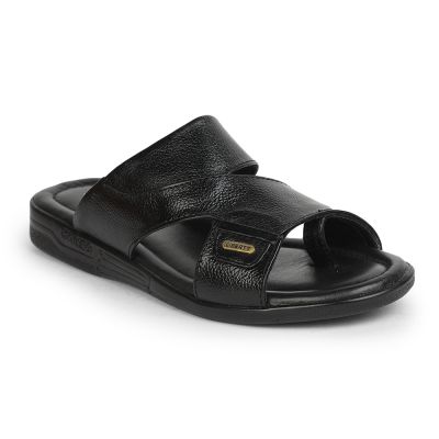 Coolers Casual (Black) Slippers For Mens 7194-101 By Liberty Coolers