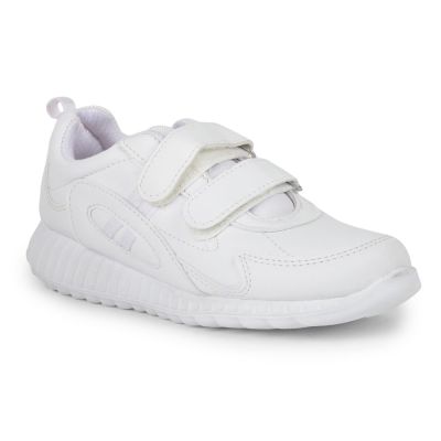 Force 10 School Non Lacing Shoe For Kids (White) 9906-02T-V By Liberty Force 10