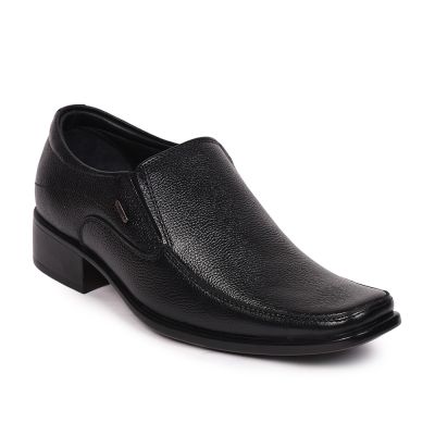 Fortune (Black) Classic Loafer Shoes For Mens AGK-310 By Liberty Fortune