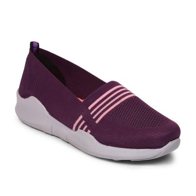 Force 10 Women's Slip-on Casual Jogging Shoes (Pink) AVILA-29 By Liberty Force 10