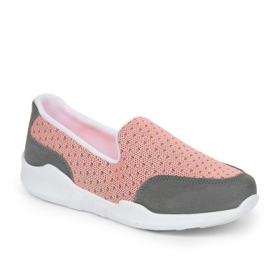 Force 10 Casual Slip On Shoes Ladies (PEACH) AVILA-34 By Liberty Force 10
