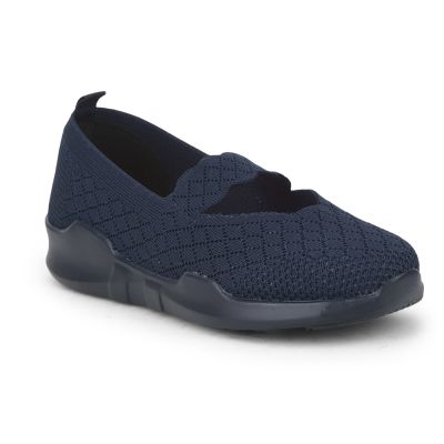 Force 10 Casual Ballerina For Ladies (N.Blue) AVILA-48 By Liberty Force 10
