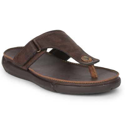 Coolers Casual (Brown) Thong Slippers For Mens AVN-10 By Liberty Coolers