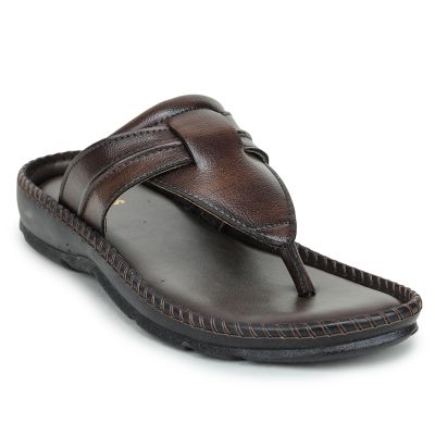 Coolers Formal (Brown) Thong Slippers For Mens Avn-24 By Liberty Coolers