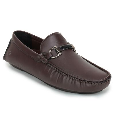 Fortune Casual Non Lacing For Mens (Brown) AVN-38 by Liberty Fortune