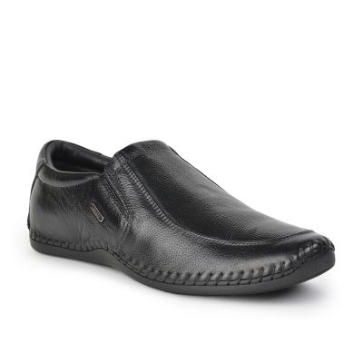Fortune Formal Slip On Shoes For Mens (BLACK) BM-17 By Liberty Fortune