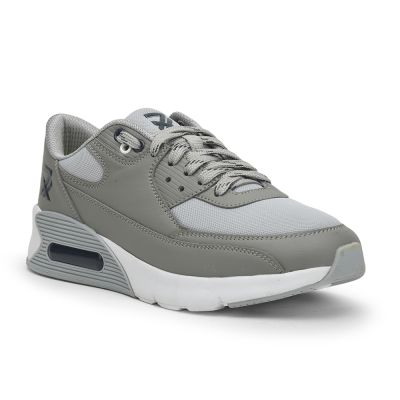 Leap7x Sports Lacing Shoes For Mens (Grey) BRISTOL-1E By Liberty LEAP7X
