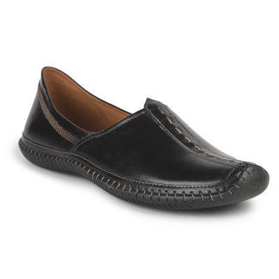 Fortune Casual Slip On Shoes For Men (Black) BRL-25 BY Liberty Fortune