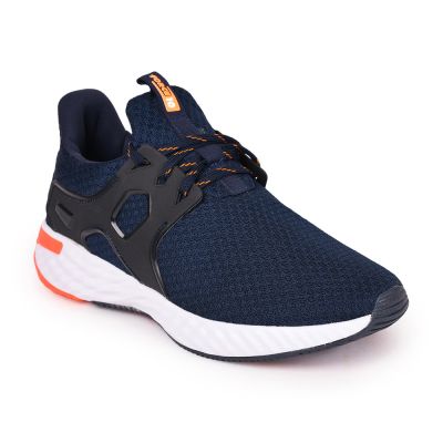 Force 10 Men's Lace-Up Sports Running Shoes (Navy Blue) CARLO By Liberty Force 10