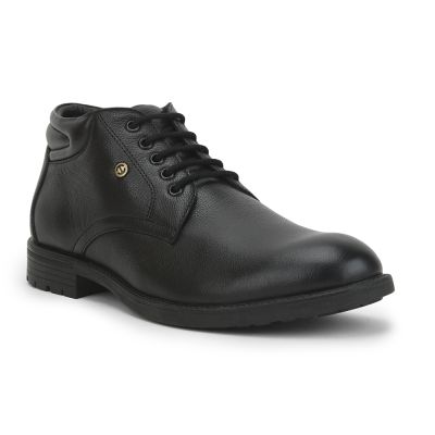 Healers Casual (Black) Lacing Shoes For Mens UVL-93 By Liberty Healers